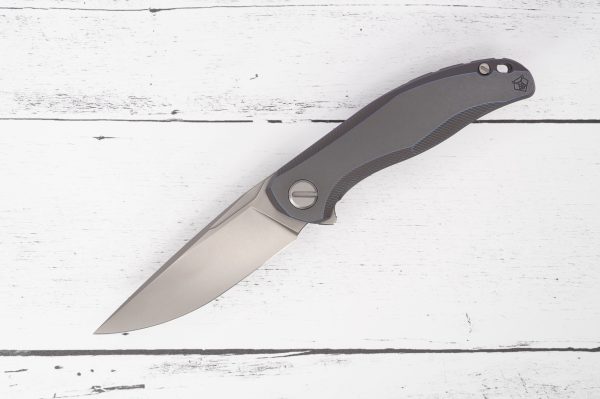 Shirogorov Stellar – First Production – Titanium Handle – S90V Blade – MRBS sold by SellYourKnife USA