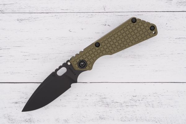 Strider SNG 3V Drop Point Monkey Edge FRAG Pattern – OD Green - 2 sold by SellYourKnife USA